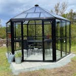 Orangeri/Lysthus Metalcraft 10 kvm Sekskantet