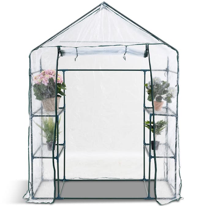 Drivhus Metalcraft 1,04 kvm Transparent Rektangulært