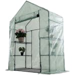 Drivhus Metalcraft 1,04 kvm Grønn Rektangulært