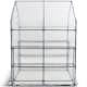 Plastdrivhus Metalcraft 8 hyller Transparent