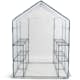 Plastdrivhus Metalcraft 8 hyller Transparent