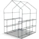 Plastdrivhus Metalcraft 8 hyller Transparent