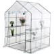 Plastdrivhus Metalcraft 8 hyller Transparent