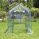 Plastdrivhus Metalcraft 8 hyller Transparent