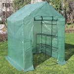 Drivhus Metalcraft 2,04 kvm Grønn Kvadrat
