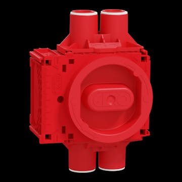 Koblingsboks Elko Flexi+ Innfelt med Større Volum og Stenderfeste