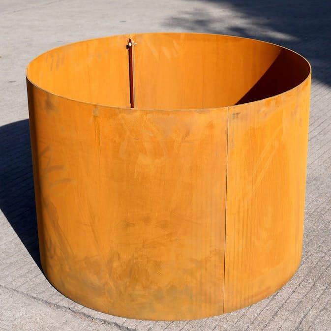Krukke Lyfco Cortenstål Rund 65x47Cm
