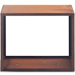 Vedstativ Lyfco Cortenstål Rektangulært