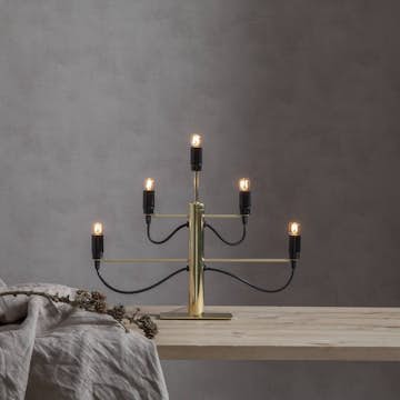 Adventstake Star Trading Milano 5 Lys