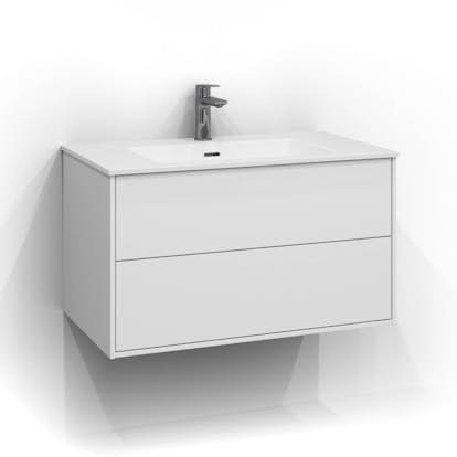 Tvättställsskåp Svedbergs Epos 80x45 med 2 Lådor