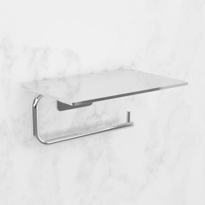 Toalettpappershållare Scandtap Style med Hylla