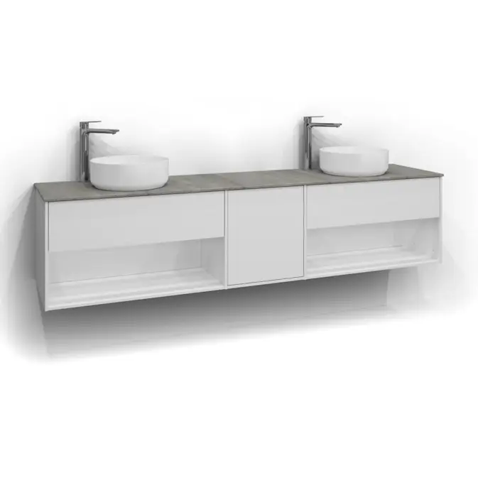 Tvättställsskåp Svedbergs Epos 200x45