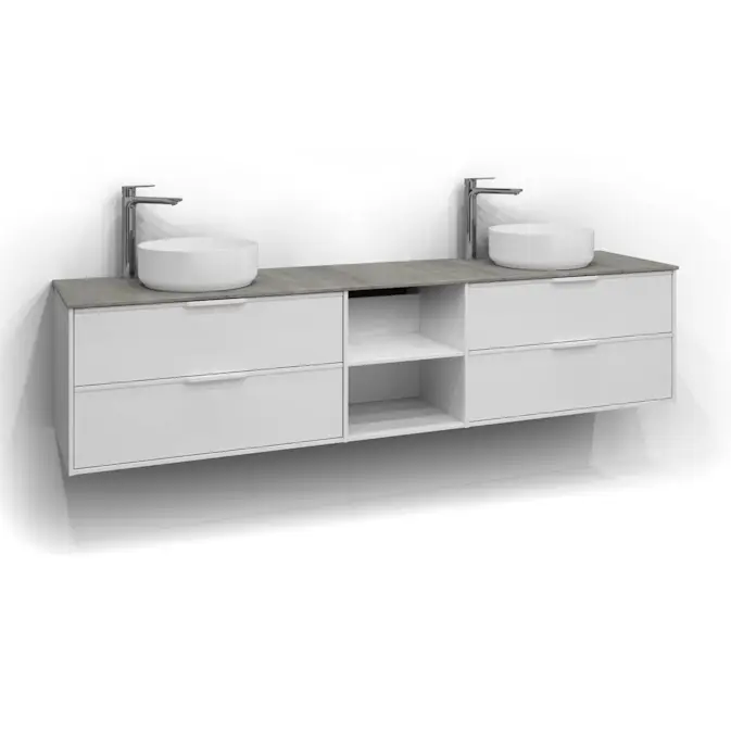 Tvättställsskåp Svedbergs Epos 200x45