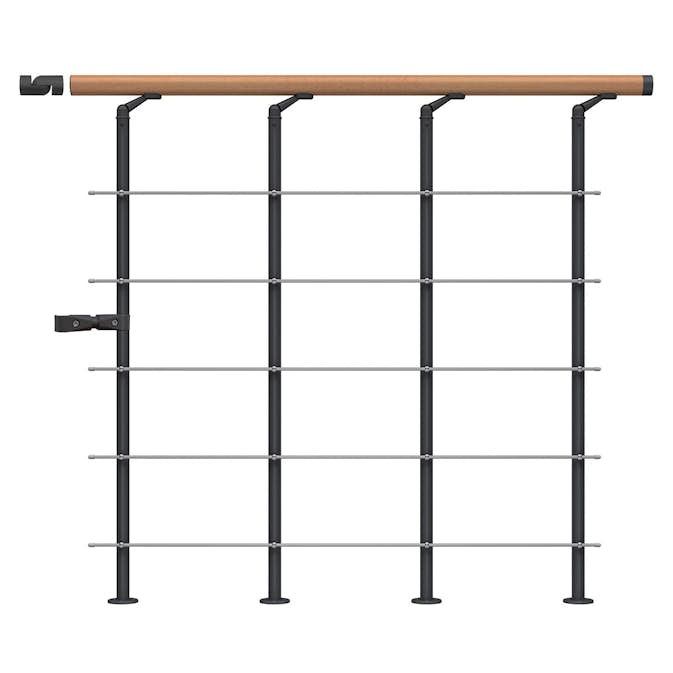 Rekkverk Dolle Style6 Bøk Lakkert Startpakke