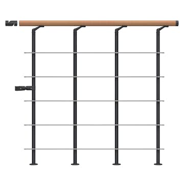 Rekkverk Dolle Style6 Bøk Lakkert Startpakke