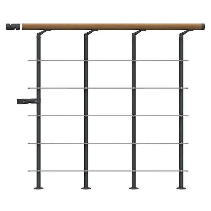 Rekkverk Dolle Style6 Eik Lakkert Startpakke