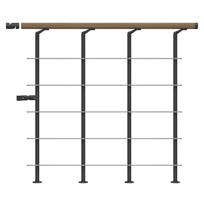 Rekkverk Dolle Style6 Eik Oljet Startpakke