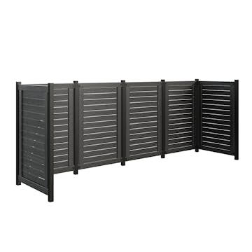 Renovasjonsskjul PLUS Lund 325×85×124 cm