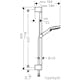 Dusjsett Hansgrohe Vernis Blend Vario