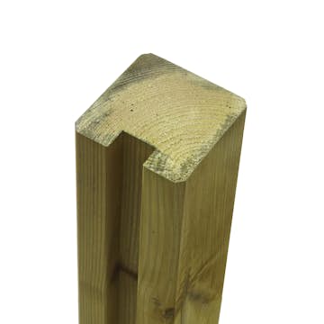 Profilstolpe PLUS 1 spor 9x9x188 cm