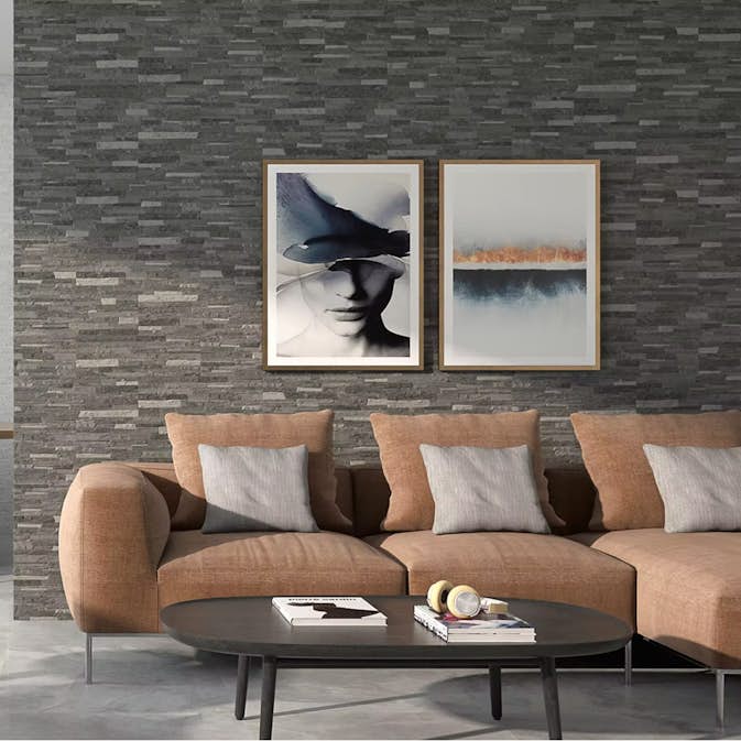 Flis Tenfors Mubi Svart 20x50 cm