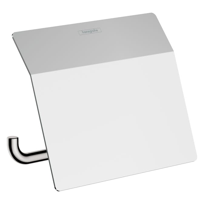 Toalettpapirholder Hansgrohe AddStoris 41753 med Lokk