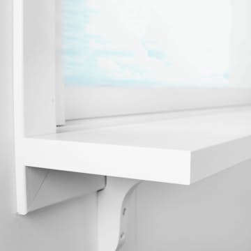 Vindusbenk Lundbergs Nova Hvitlakkert 1100mm Outlet