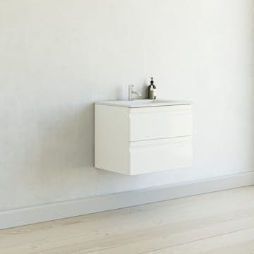 Tvättställsskåp Dansani Luna Minore med Integrerat Handtag