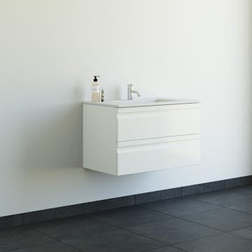 Tvättställsskåp Dansani Luna Minore med Integrerat Handtag