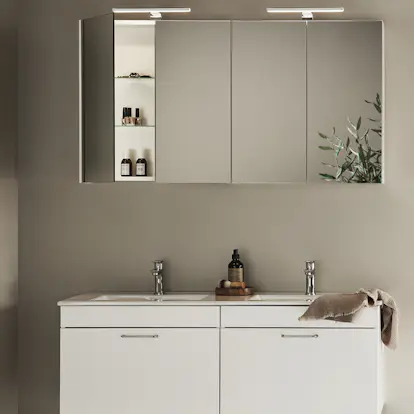 Tvättställsskåp Hafa Go 2x1 Låda med Tvättställ