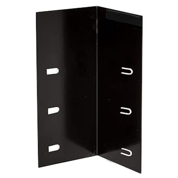 Kantbeskyttelse Jabo Dyrk Vinkel H29 cm Svart