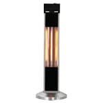 Terrassevarmer Home it Frittstående Sort/Aluminium 2000W