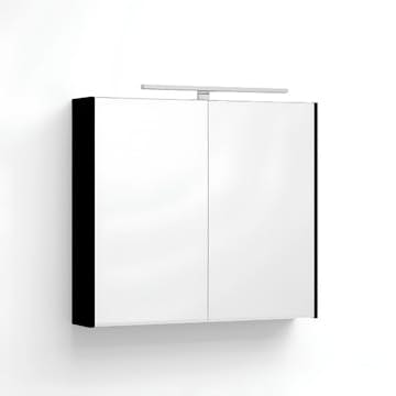 Spegelskåp Macro Design Heart med T-Belysning LED