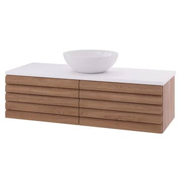 Servantskap Linn Bad Selma 120 cm 1 Skuff Eikestav