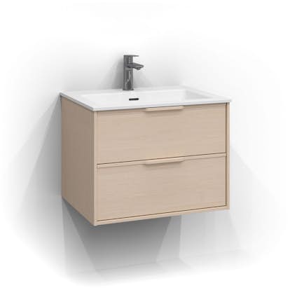 Tvättställsskåp Svedbergs Epos 60x45 med 2 Lådor