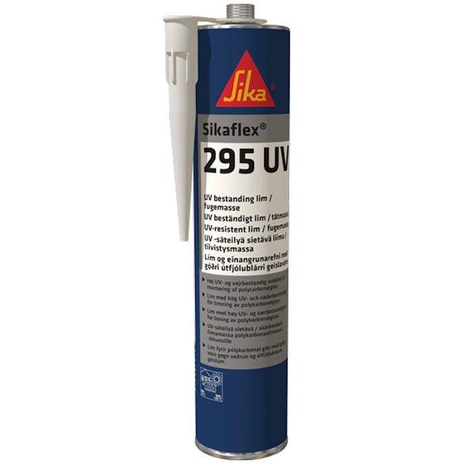 Fogmassa Sikaflex 295uv 300ml svart