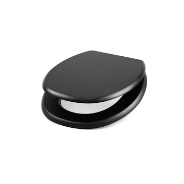 Toalettsete Habo Nature Svart Outlet