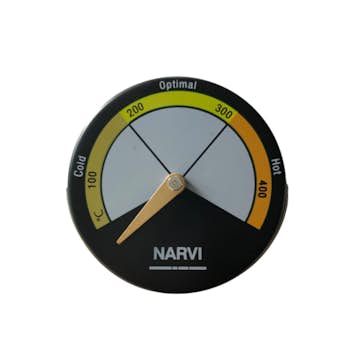 Røykkanaltermometer Narvi Magnetisk