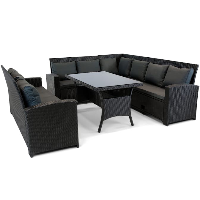 Loungegruppe Lyfco Sannäs Sort