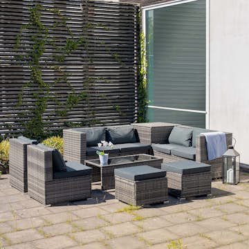 Loungegruppe Lyfco Djursvik med Oppbevaring Grå