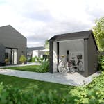 Sykkelskur PLUS 5,7 kvm Ubehandlet