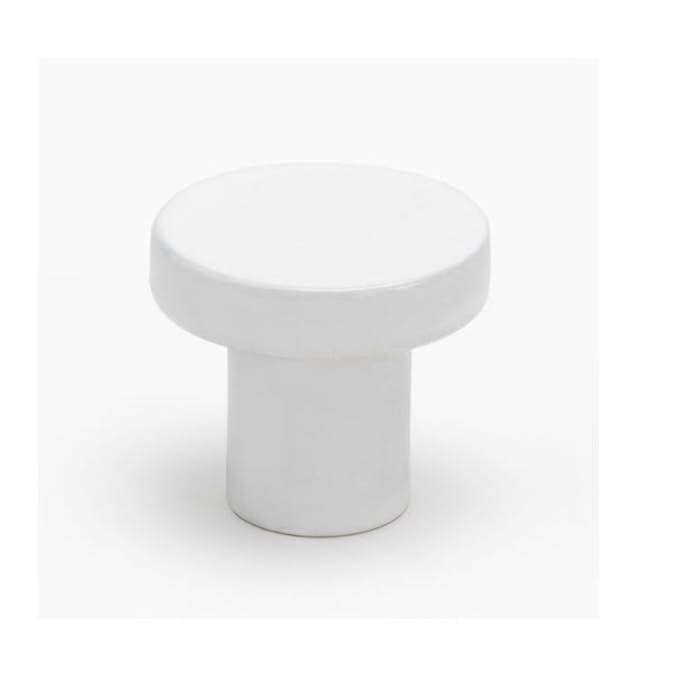 Knott Beslag Design 2078 Hvit Outlet
