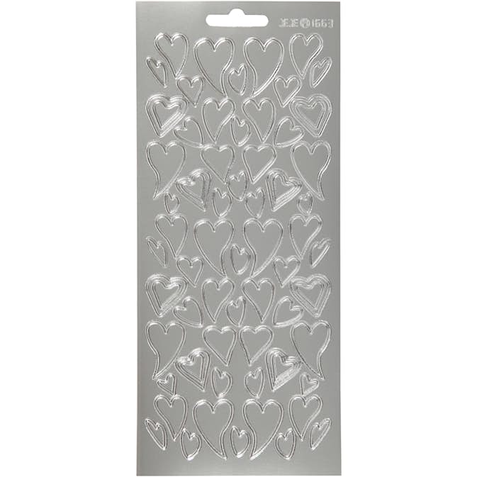 Stickers Creativ Company Hjerter 4