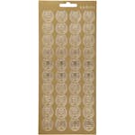 Klistremerker Creativ Company Lyre 10x23 cm