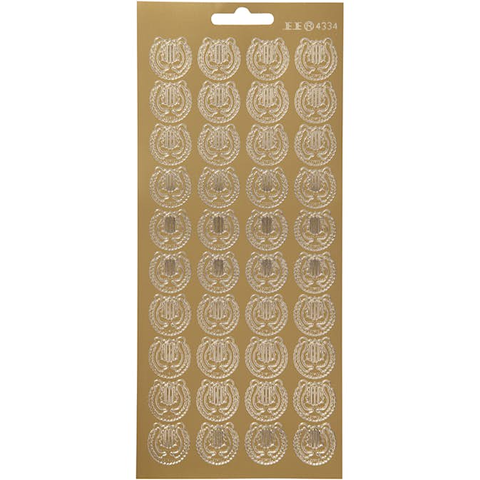 Klistremerker Creativ Company Lyre 10x23 cm