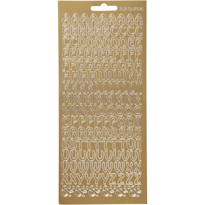 Stickers Creativ Company Bokstaver 2