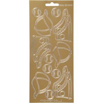 Stickers Creativ Company Sport Baseball 10x23 cm