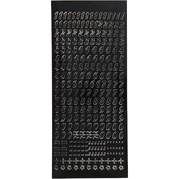 Klistremerker Creativ Company Små Tall 10X23 cm