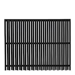 Gjerde PLUS Nagano Grunnet Sort 80×140 cm