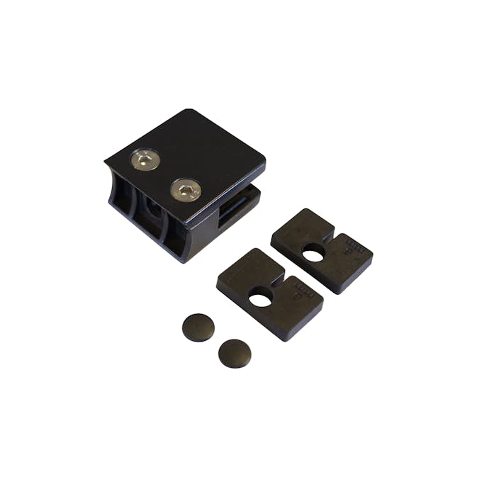 Glassbeslag PLUS For Runde Stolper